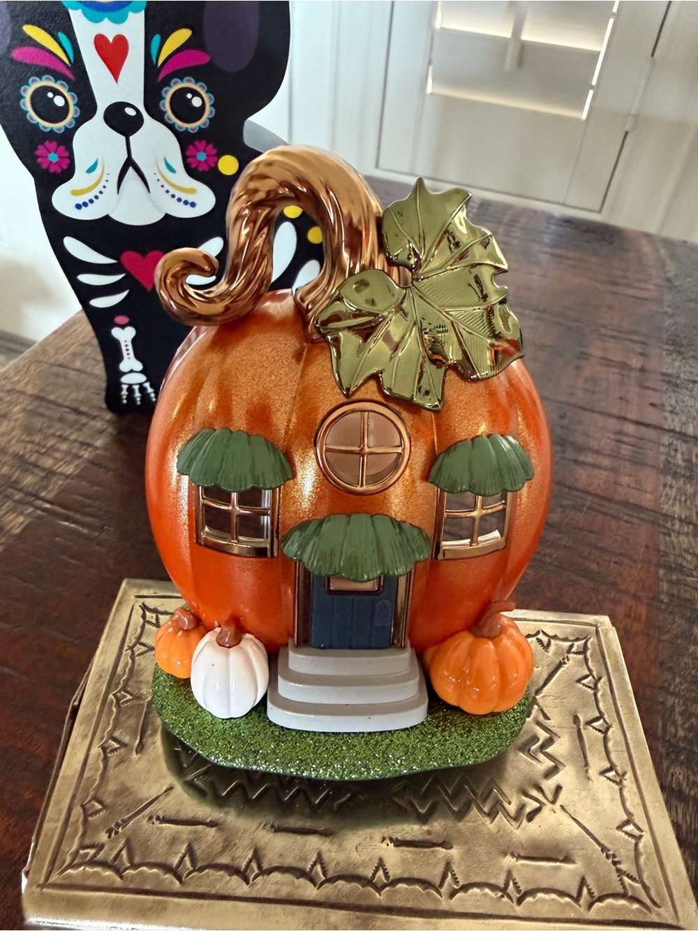 BBW Pumpkin House Wallflower Plug. NWT